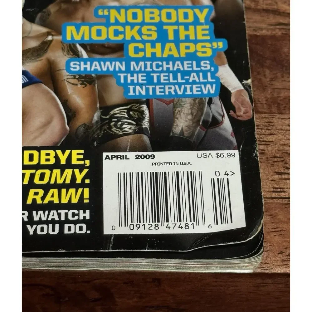 WWE Magazine April 2009 Wrestlemania 25th Anniversary